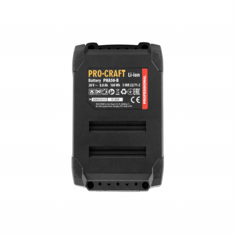 Aku vrtací kladivo  Procraft PHA50-1b-c SDS MAX | PHA50-1b-c